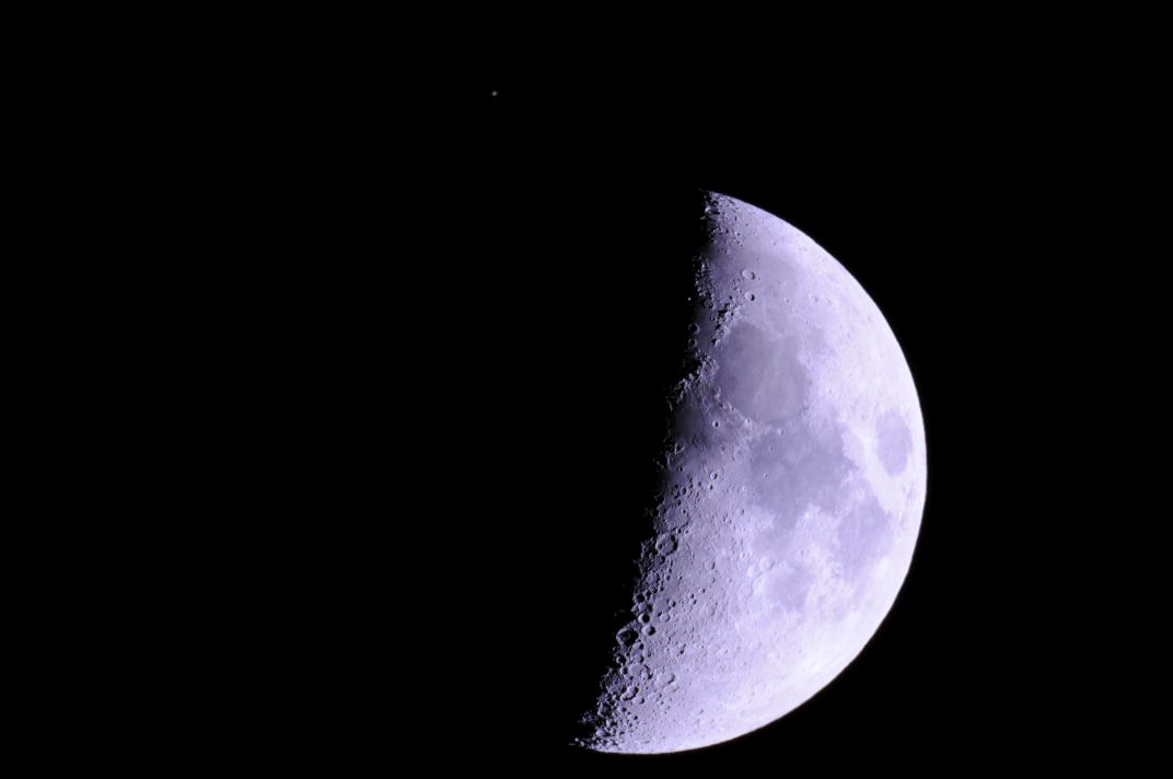 土星食が始まる前