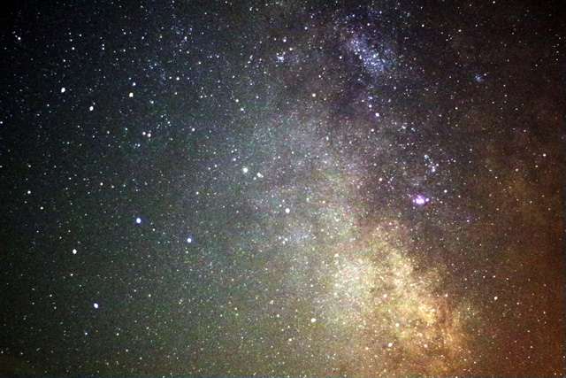 同 南斗六星と銀河