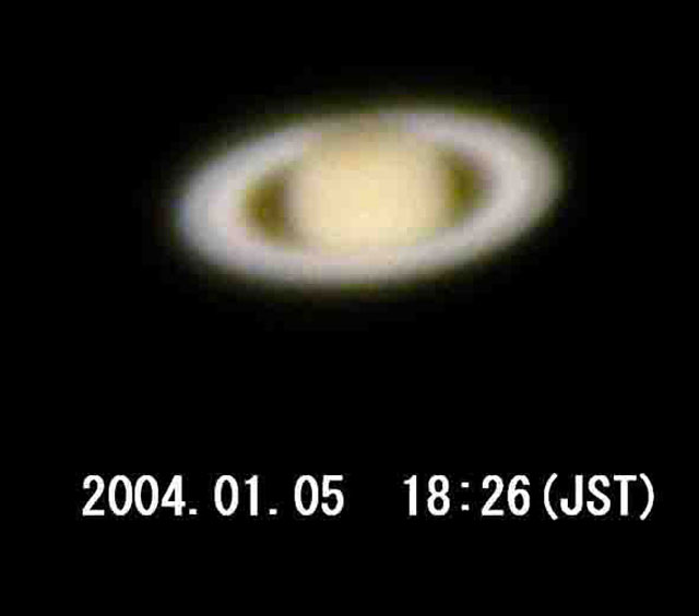 Saturn_20040105 /observer Mr.Hiroshi Watanabe